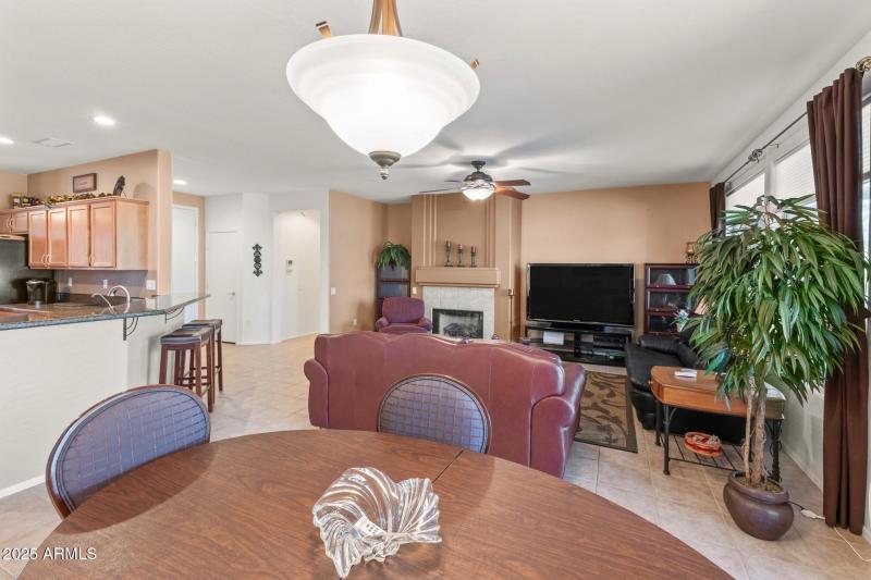 Open Dining and Living Flow