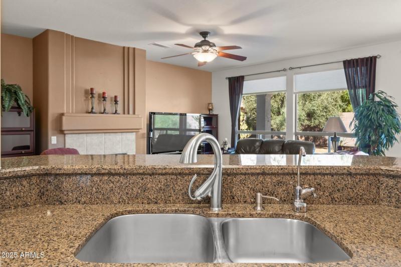 Modern Kitchen & Living Flow