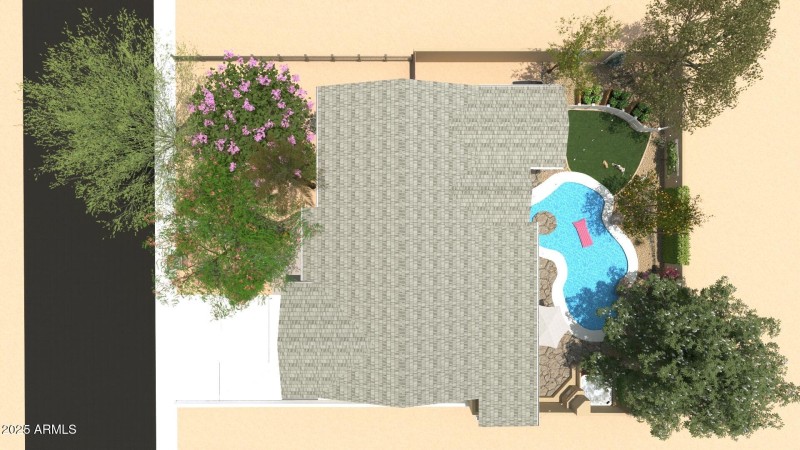 top view rendering HD