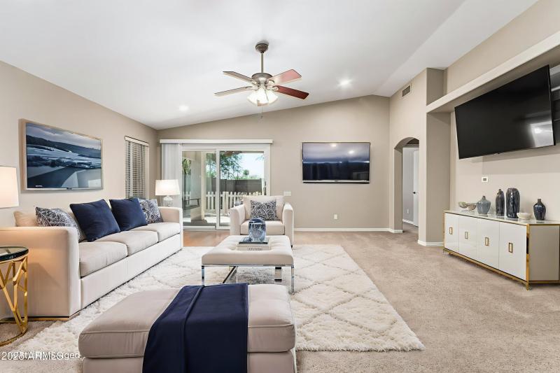 Virtually Staged - Living Room