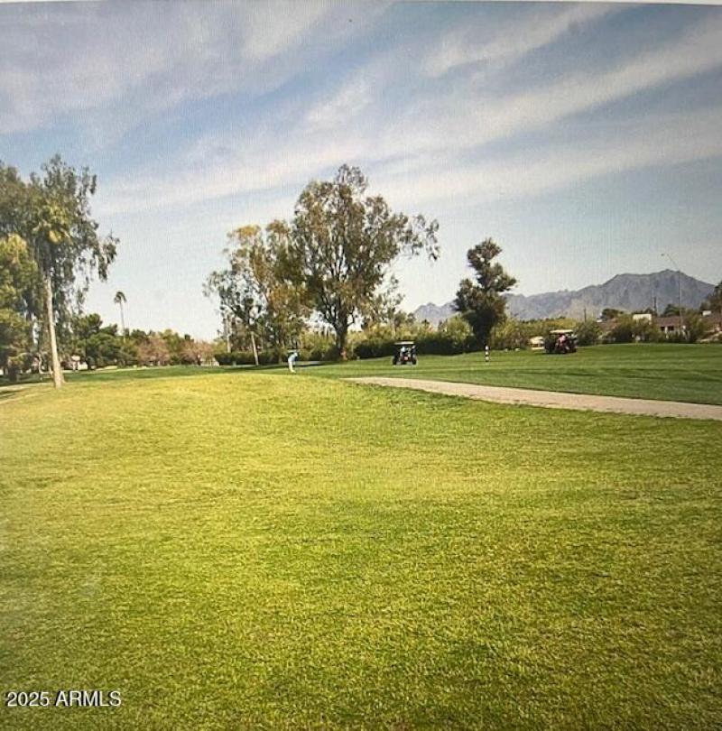 Golf course view