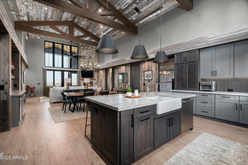 Beamed Ceiling Detail