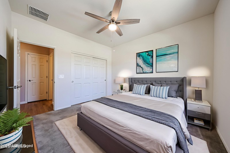 Second Bedroom - Virtually Staged