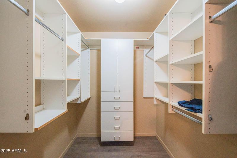 Primary Walk in Closet