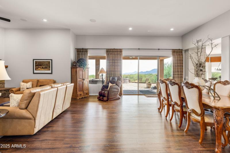 Great Room with Mountain Views