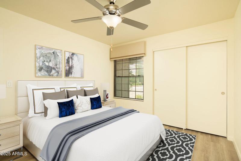 Staged Guest Bedroom