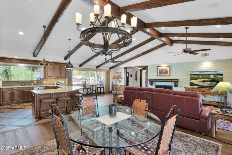 Dining Room to Living Room