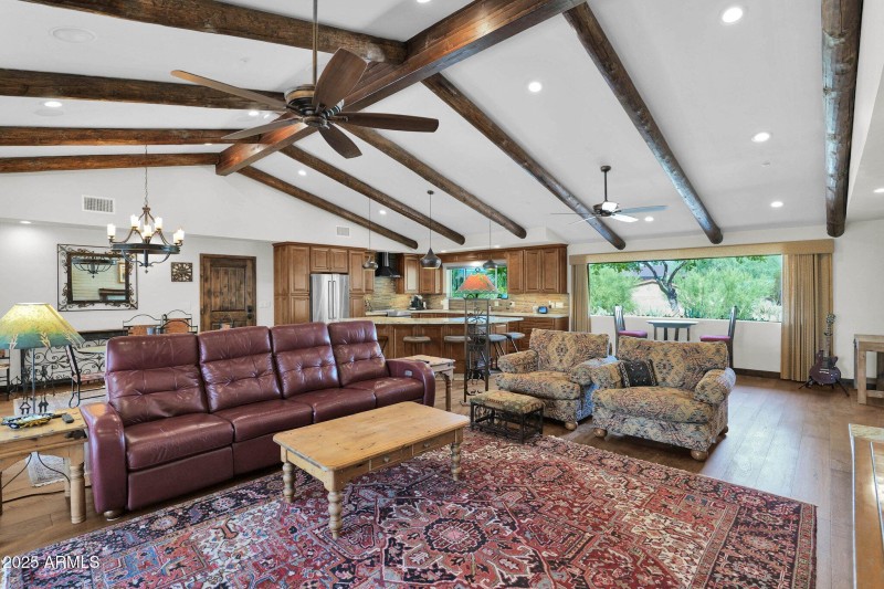 Living Room and Kitchen