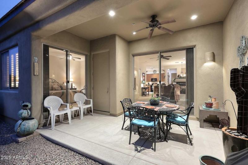 Night-Covered Patio