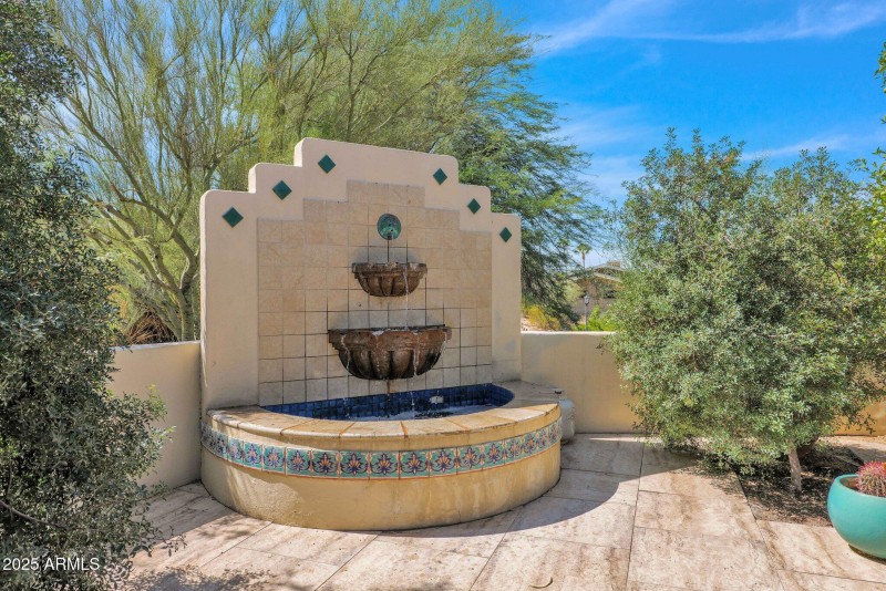 Back Patio Fountain