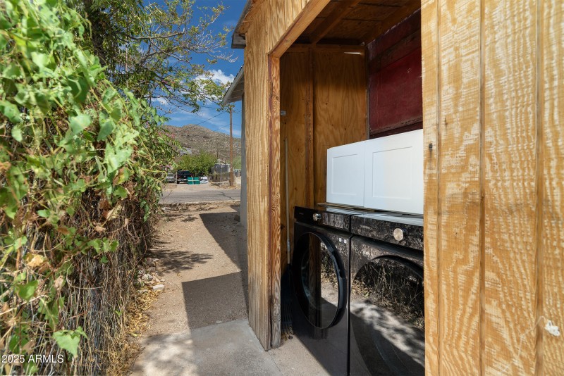 Laundry Space on West Side of Home