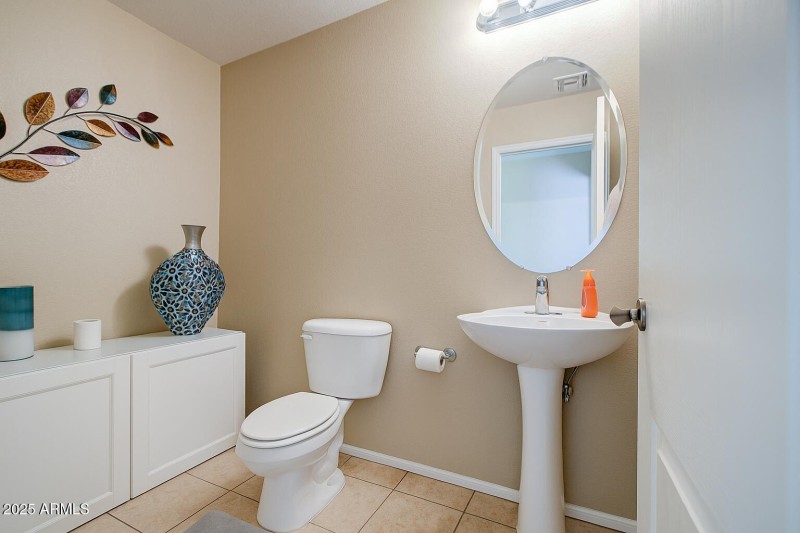 Half bath downstairs