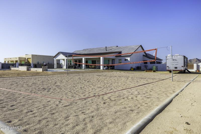 Volley Ball Court Low Oblique