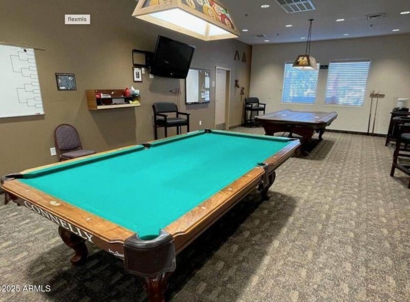 Billiard room