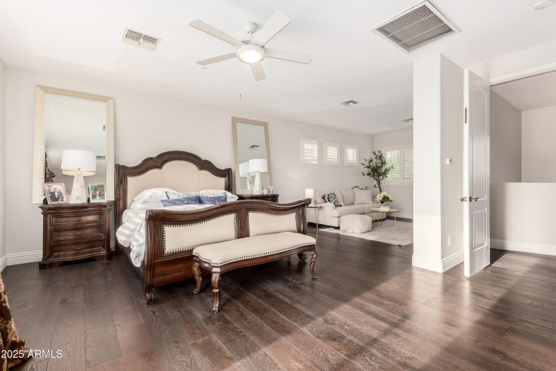 Split from other bedrooms