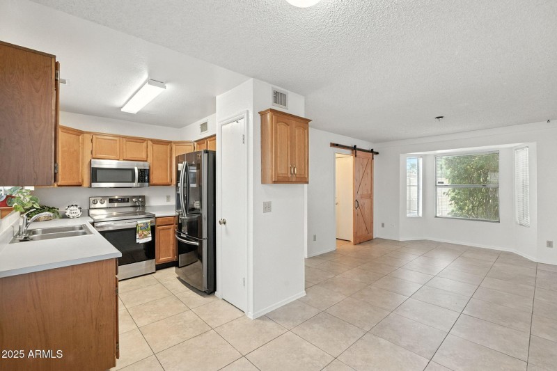 Kitchen and Family room