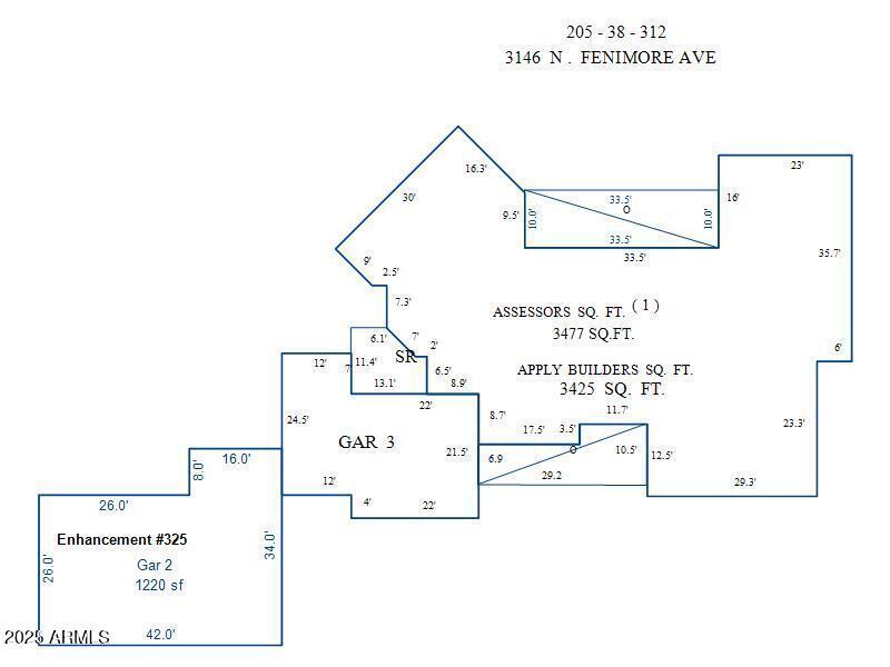 Fennimore Ave - Assessors Builder Sq Ft