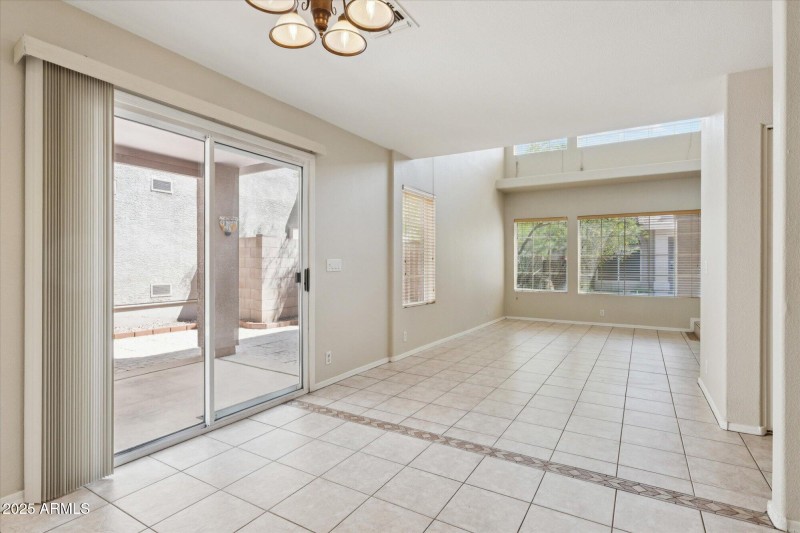 Dining and Living Area