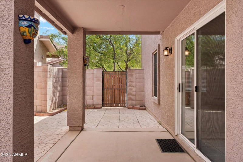 Outdoor Space with Covered Patio