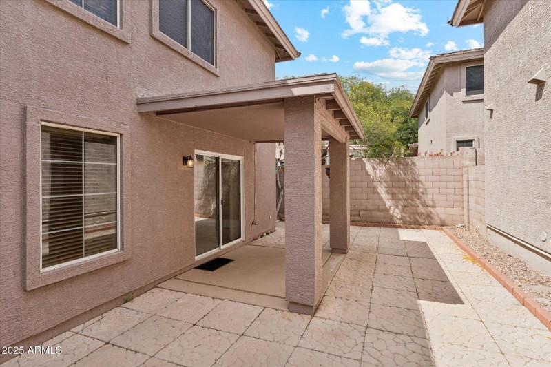 Outdoor Space with Covered Patio