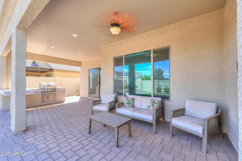 Plenty of sitting area