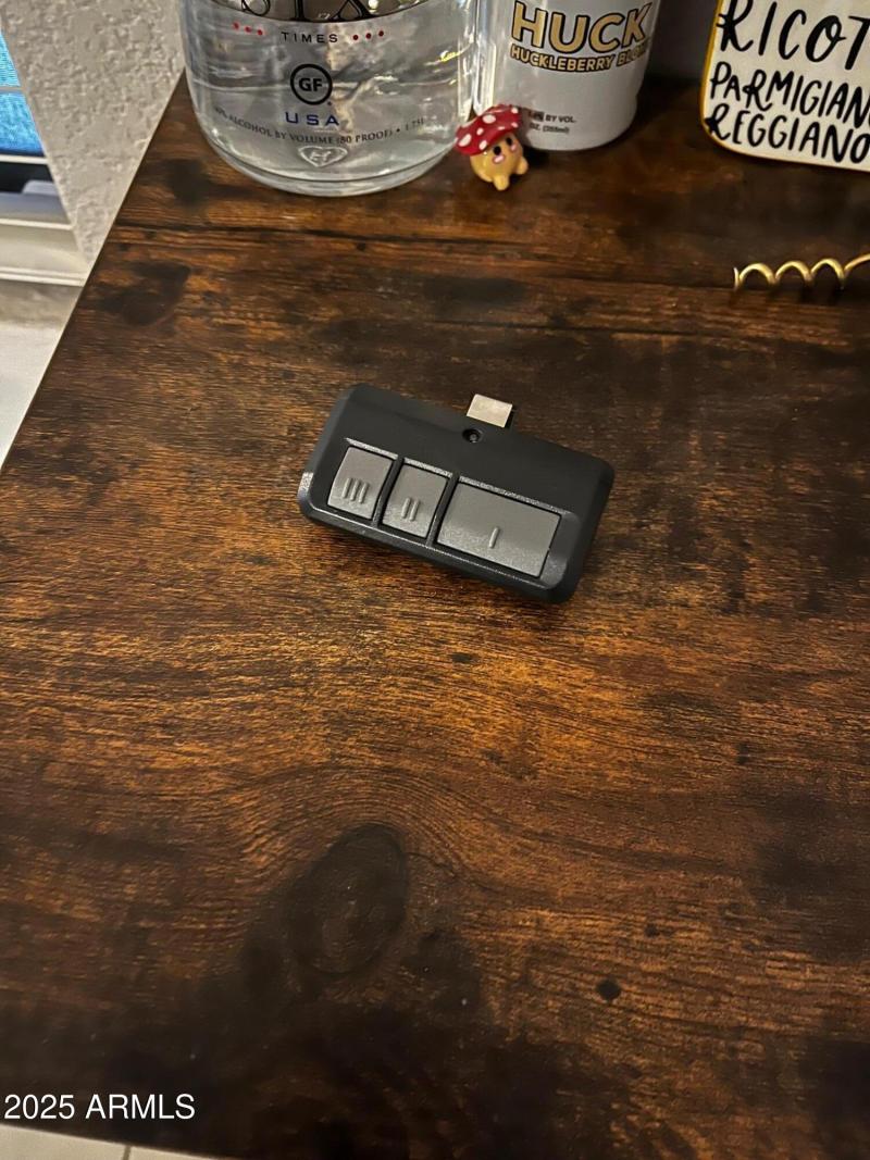 26.1 Garage remote front table near entr