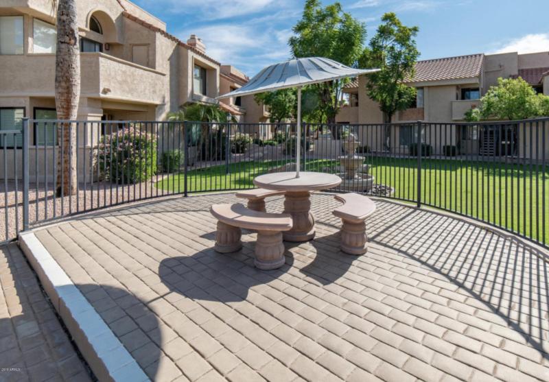 Outside sitting area