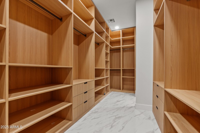 Master Walk-in Closet