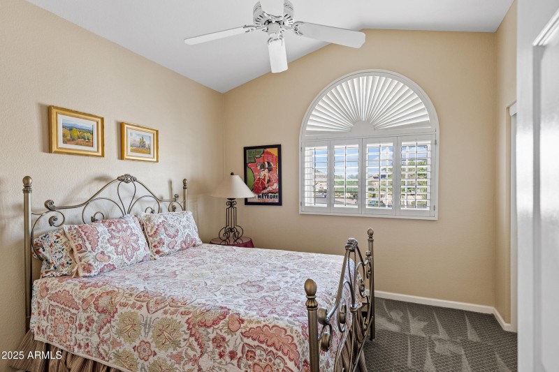 Upstairs secondary bedroom