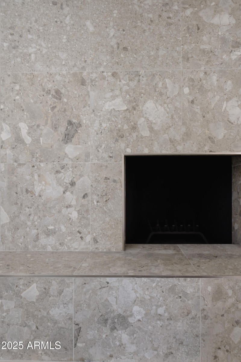 Luxury Tiled Fireplace