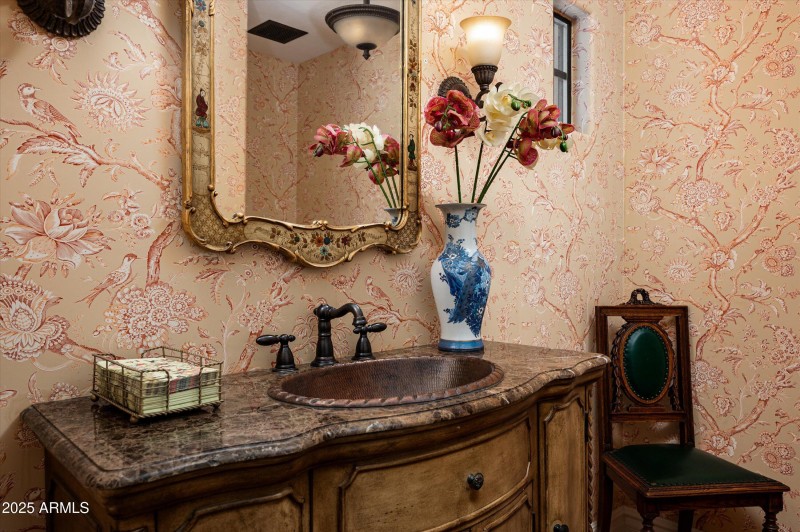 Downstairs Powder Bathroom