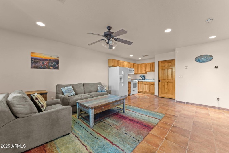 Casita Kitchen and Living