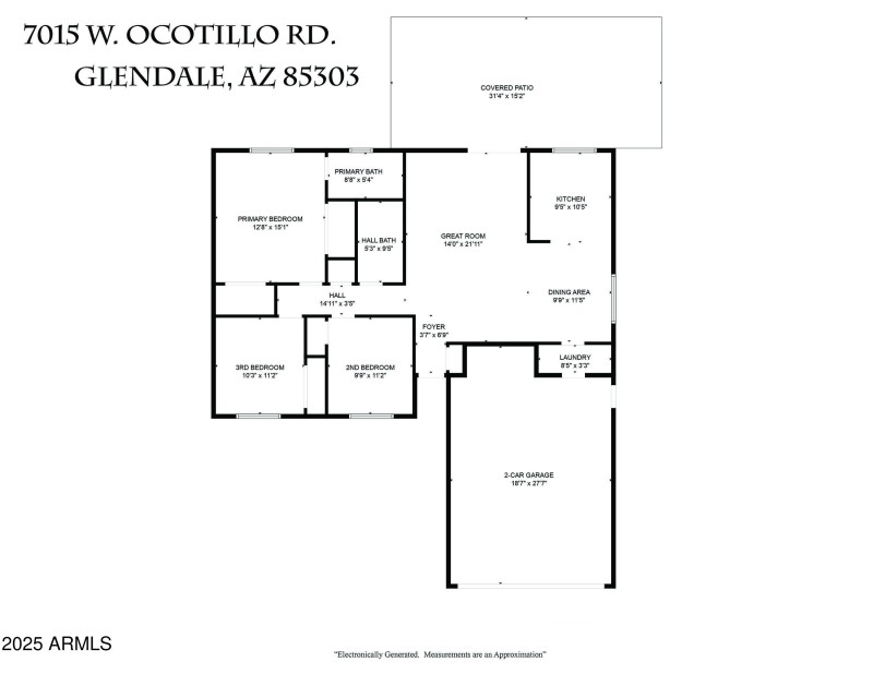 7015 W. Ocotillo Rd - FLOORPLAN
