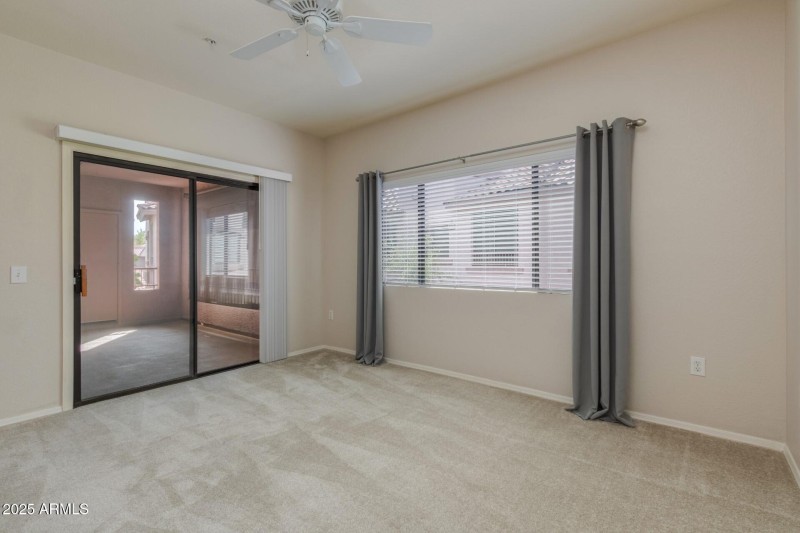 Primary Bedroom Off Patio