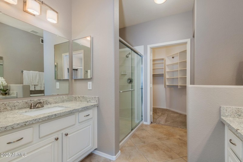 Primary Bedroom Bath With Dual Sinks