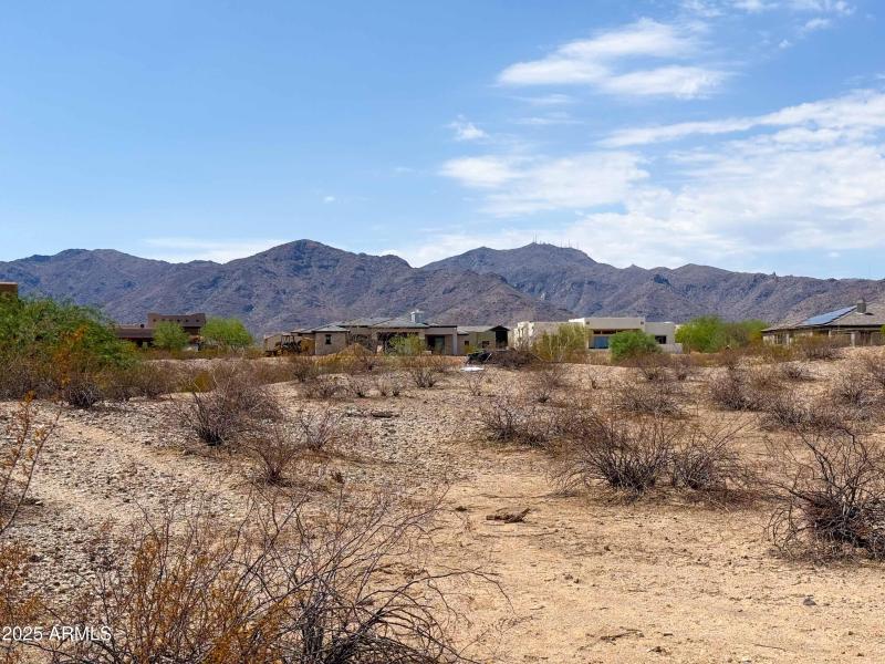 Beautiful views from lot