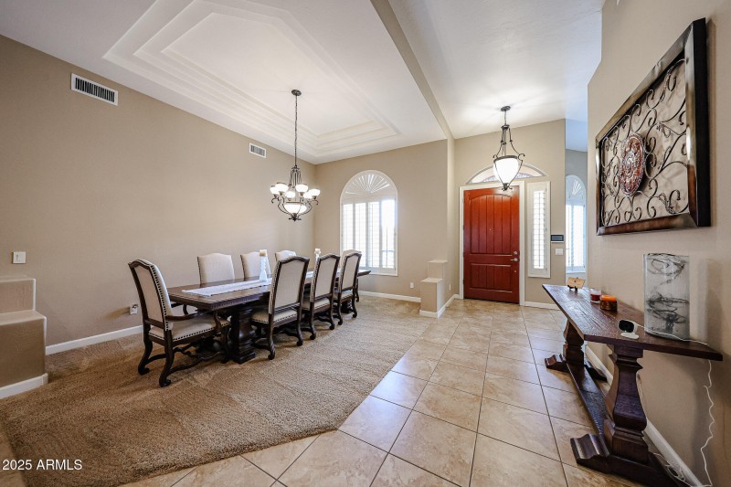 Entry and Dining Room