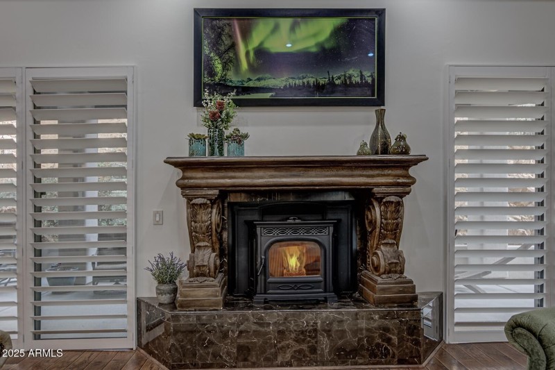 Living Room Pellet Stove