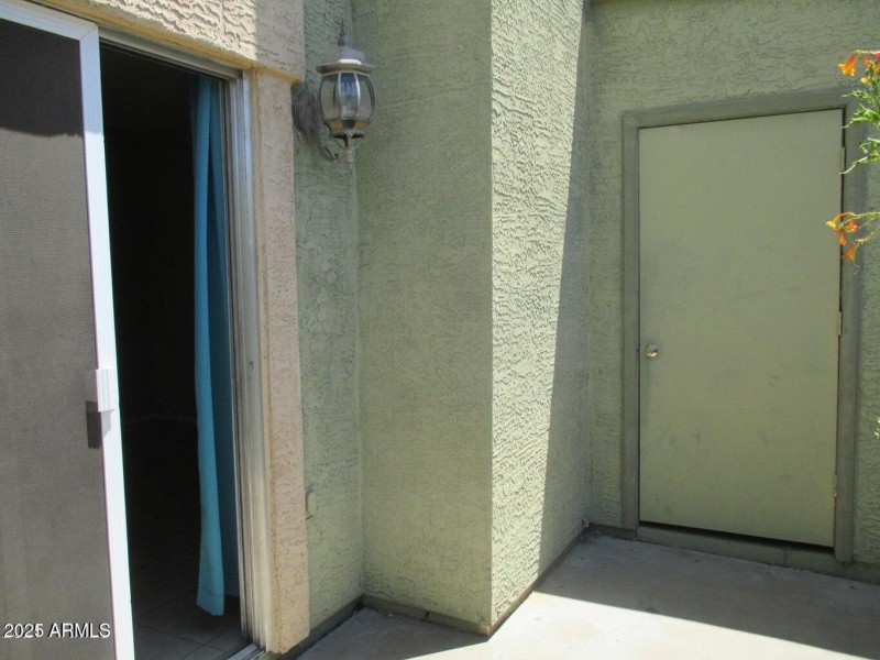Back patio