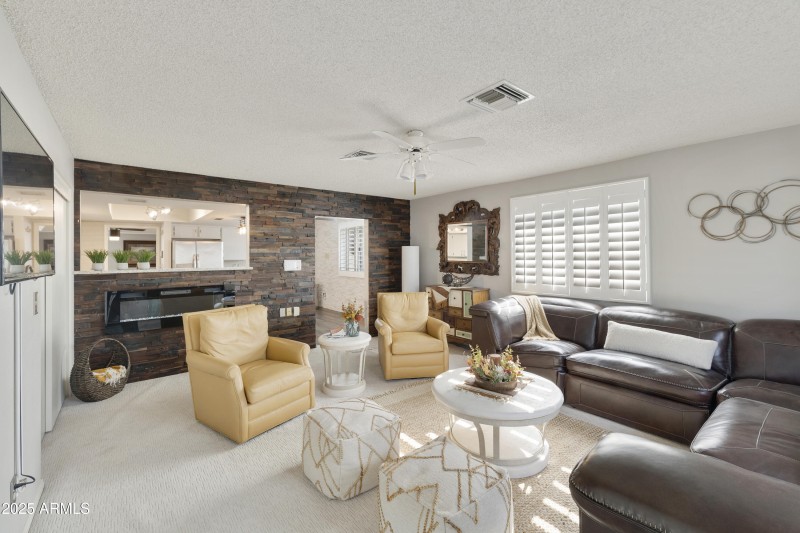 Family Room off kitchen