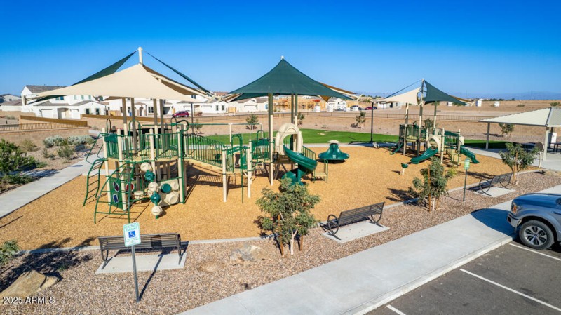 Combs Ranch Playground Aerial