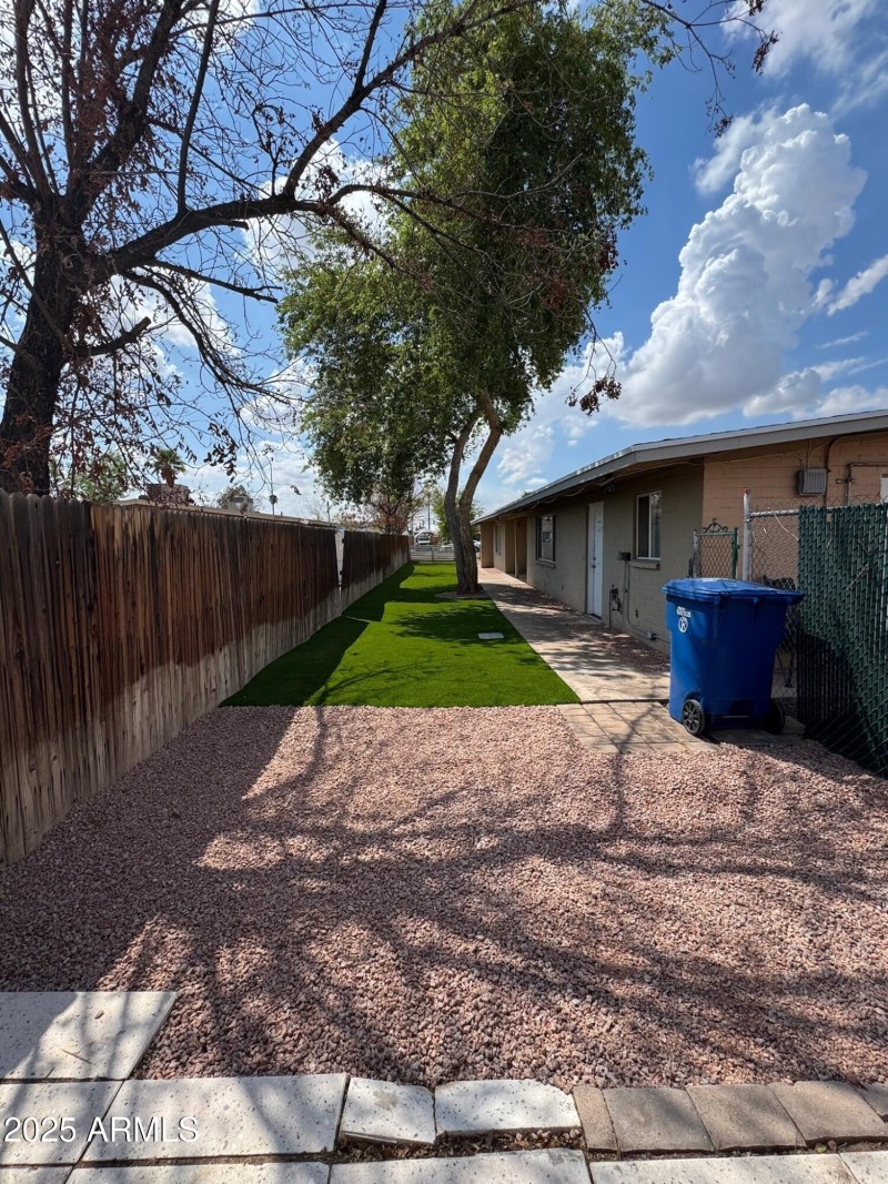 VIEW FROM NORTH SIDE FACING SOUTH OF COU