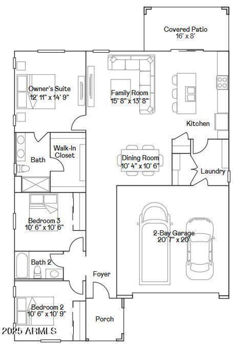 20912 S 231st Floorplan