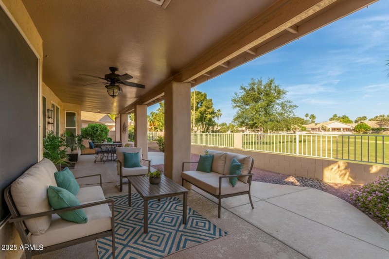R7-Golf Course Views Staged Patio