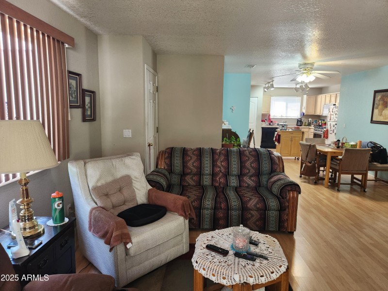 Living room to kitchen