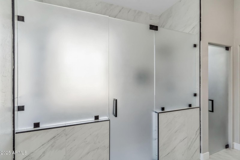 Primary bathroom shower