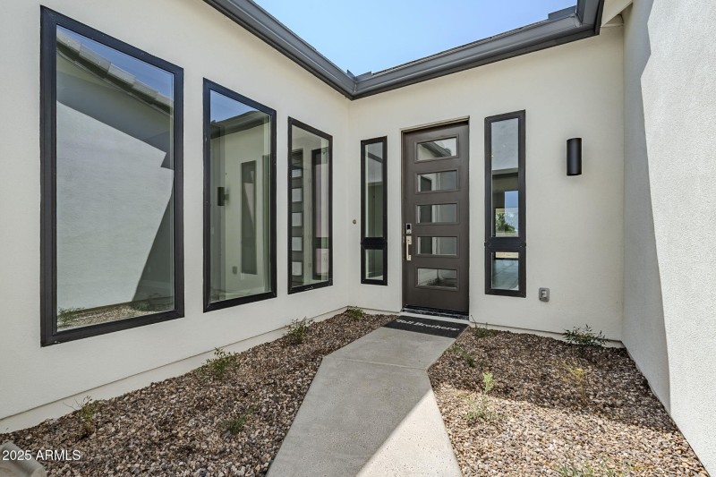 Entry to Your New Home