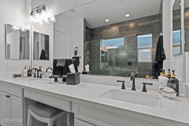 Primary suite bathroom