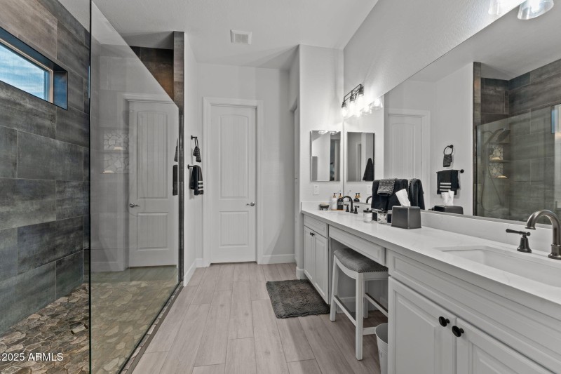 Primary suite bathroom