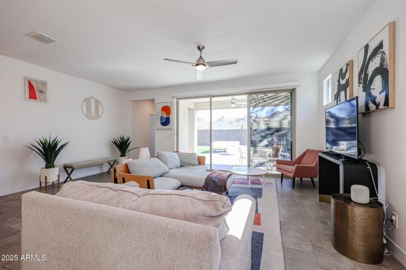 Great Room with Slider